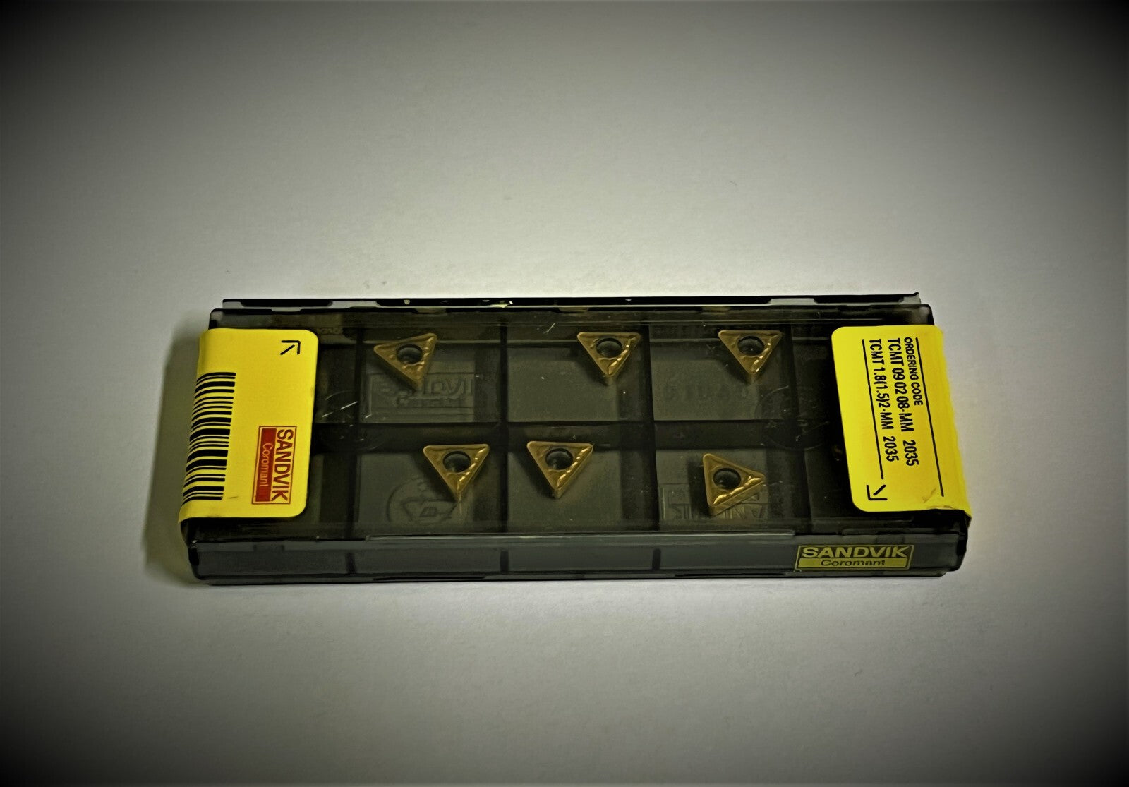 10pcs  Sandvik  TCMT 09 02 08-MM 2035  Carbide Inserts   TCMT 1.8(1.5)2-MM 2035