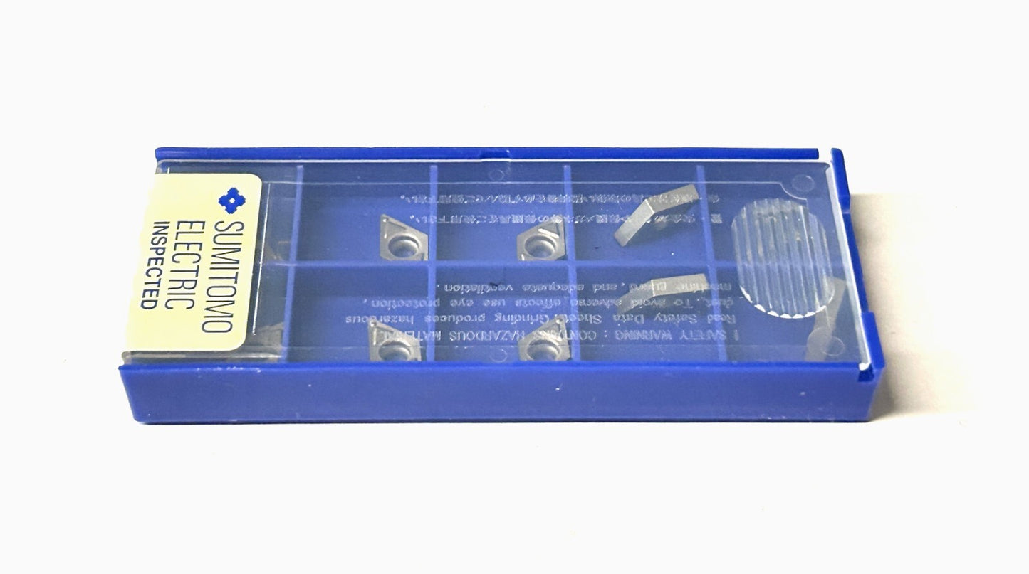 10st Wendeplatten   DCMT 070204N-SK AC8035P  Wendeschneidplatten SUMITOMO
