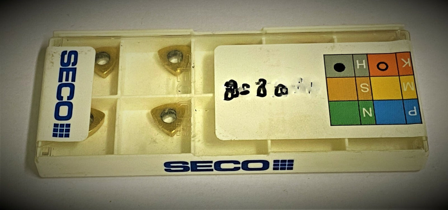 10pcs. Seco   218.19-100T-MD08 MH1000  Carbide Inserts
