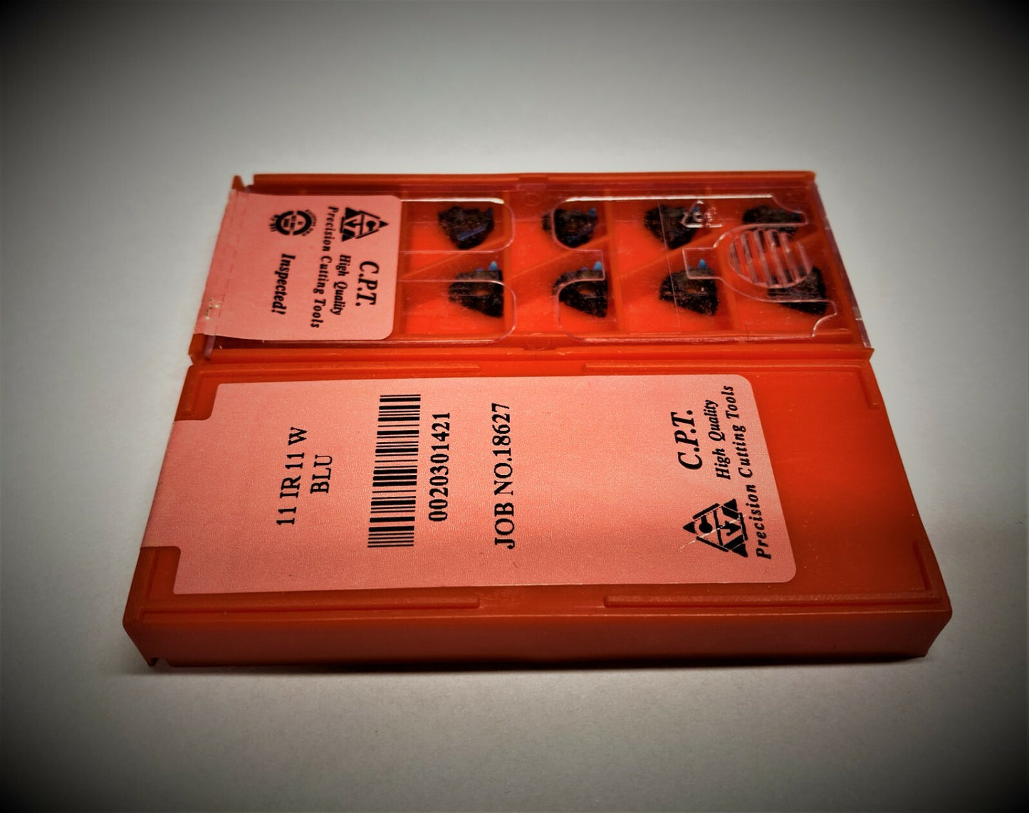 10st. CPT  Wendeplatten 11 IR 11W BLU Gewindeplatten Wendeschneidplatten